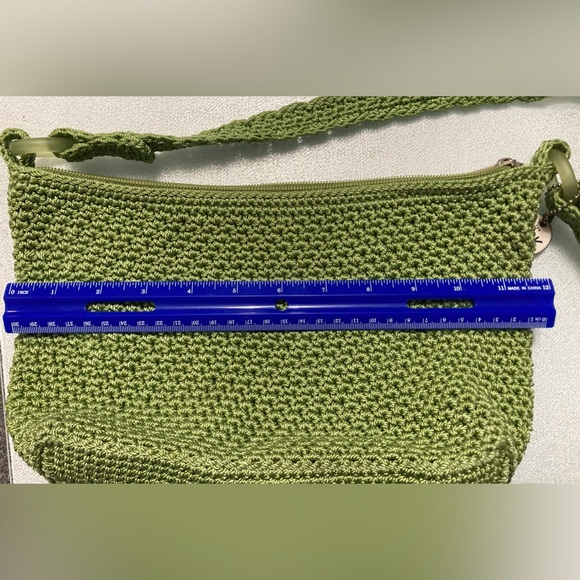 Original SAK Green Crochet (over the shoulder) style handbag - Picture 7 of 7